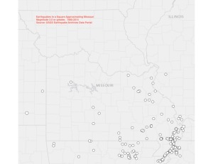 Missouri Earthquake Map